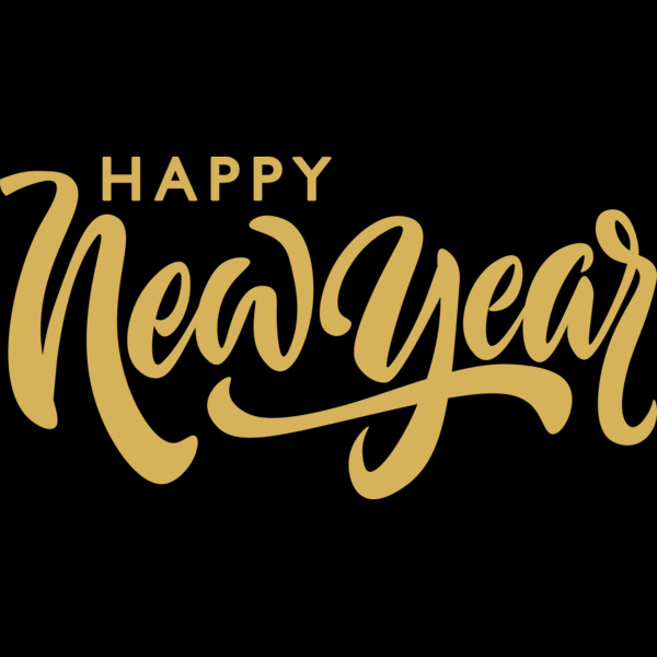 Happy New Year Gold Thumbnail
