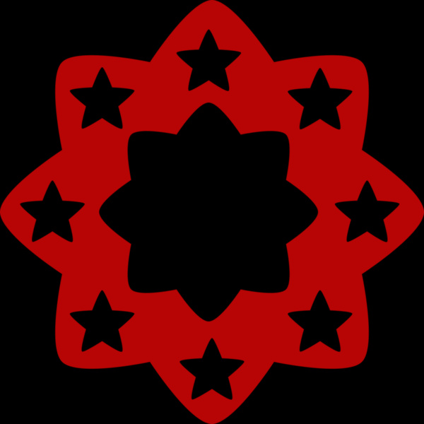 Patriotic Star Rosette Thumbnail