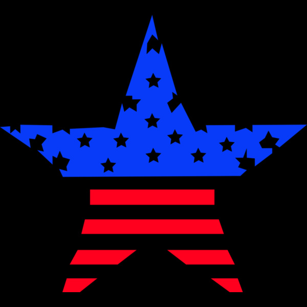 Stars and Stripes Star Thumbnail