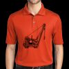 Performance Fine Jacquard Polo Thumbnail