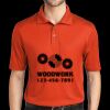 Performance Fine Jacquard Polo Thumbnail