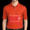 Performance Fine Jacquard Polo Thumbnail