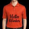 Performance Fine Jacquard Polo Thumbnail