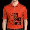 Performance Fine Jacquard Polo Thumbnail