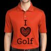 Performance Fine Jacquard Polo Thumbnail