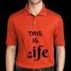 Performance Fine Jacquard Polo Thumbnail